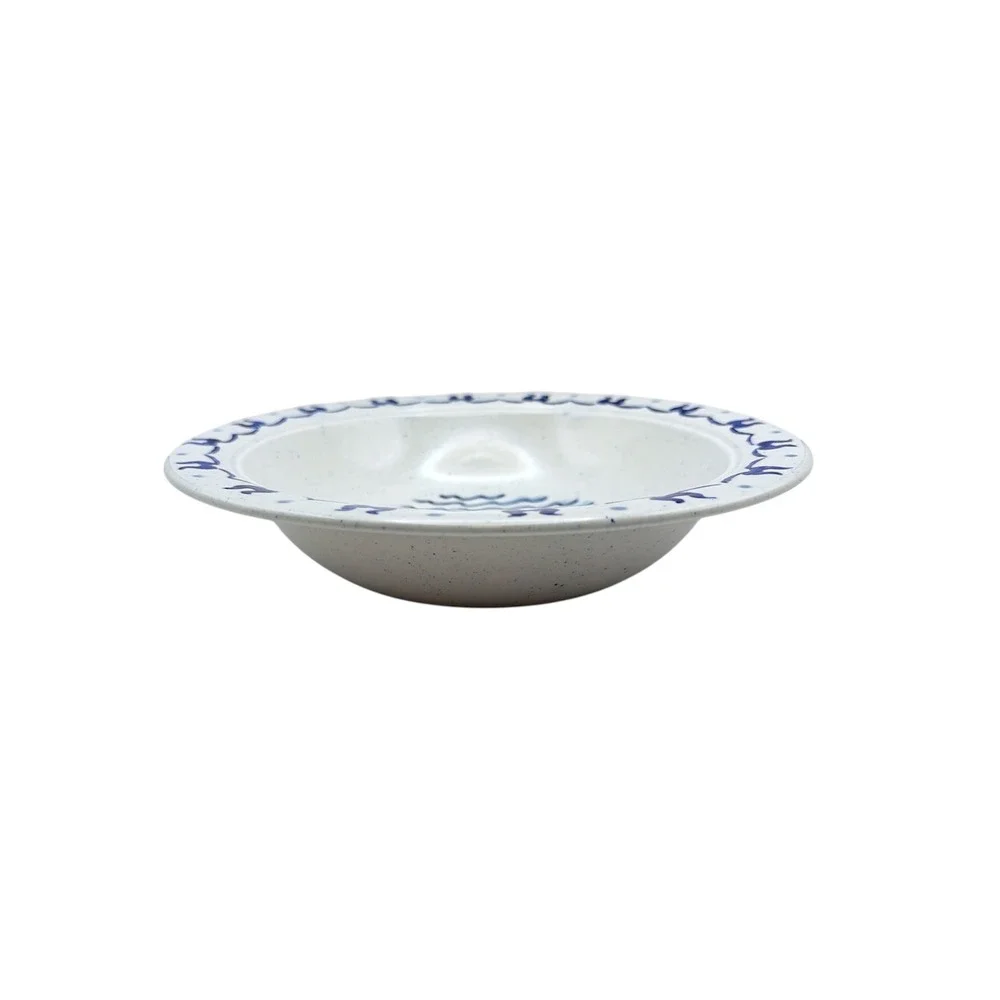 METLOX POPPYTRAIL Homestead Provincial Blue Round Serving Bowl 10